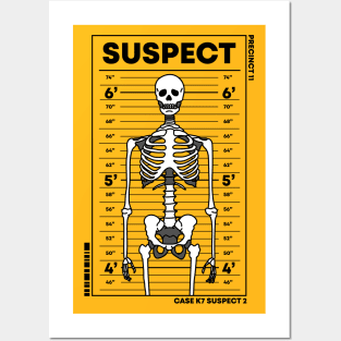 Suspect Skeleton #1 Posters and Art